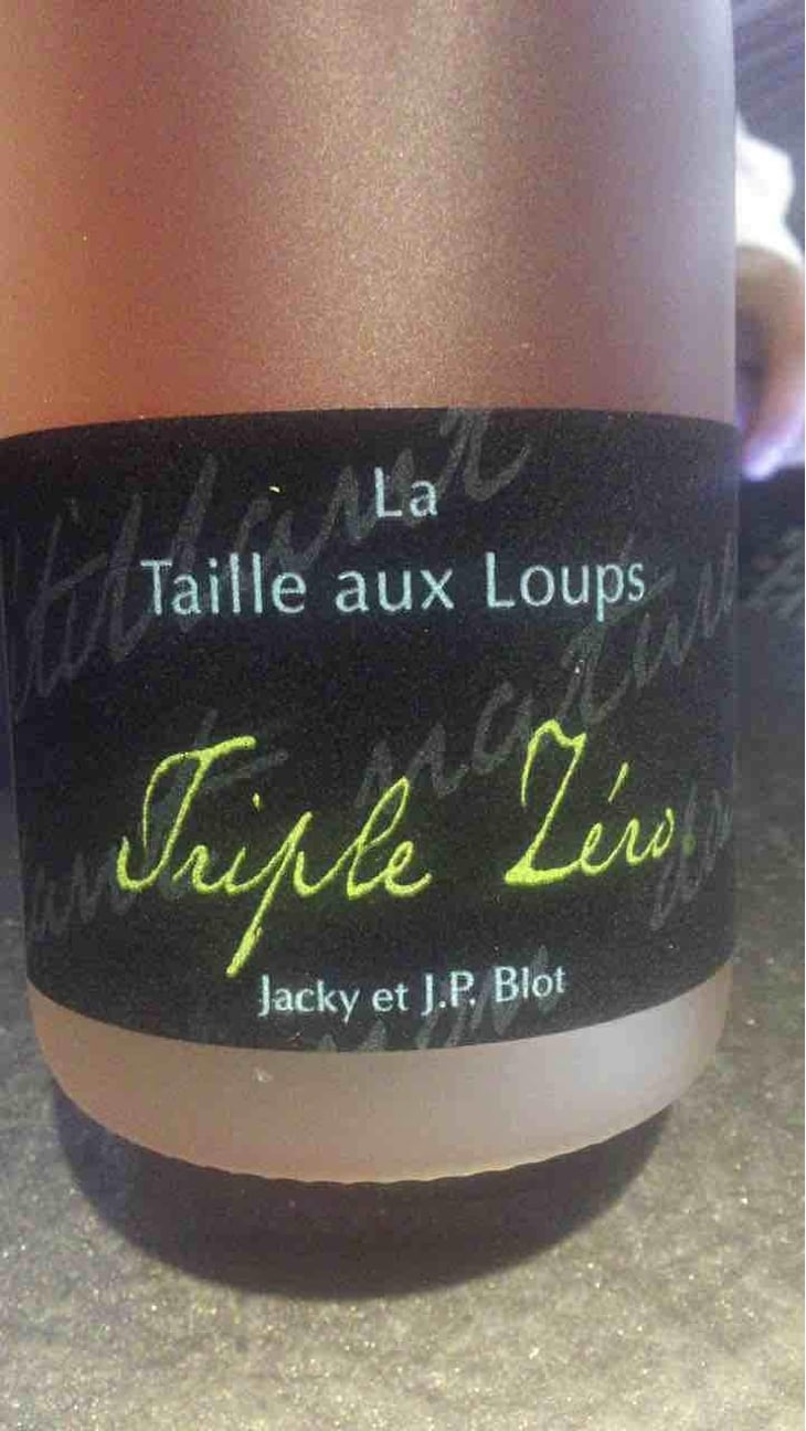 Triple Zéro - La Taille aux Loups - Jacky Blot 