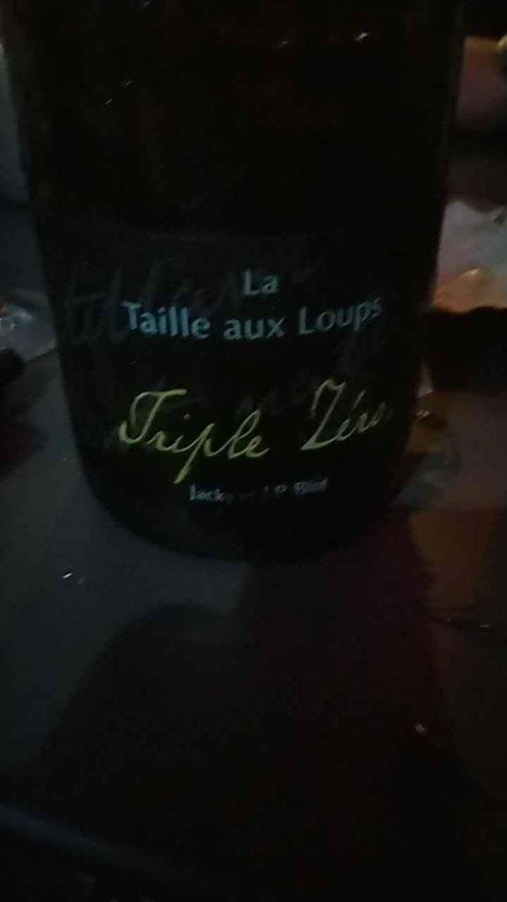 Triple Zéro - La Taille aux Loups - Jacky Blot 