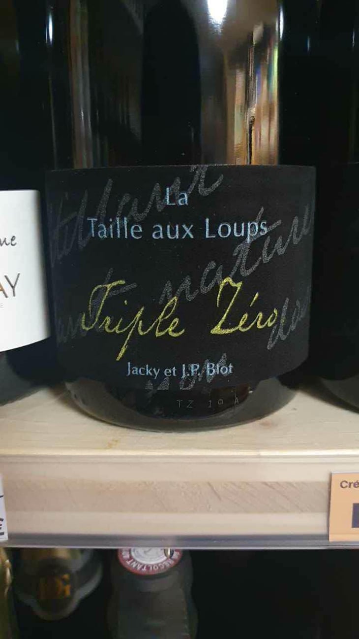 Triple Zéro - La Taille aux Loups - Jacky Blot 