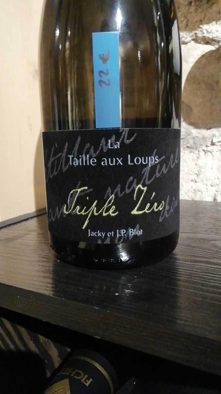 Triple Zéro - La Taille aux Loups - Jacky Blot 