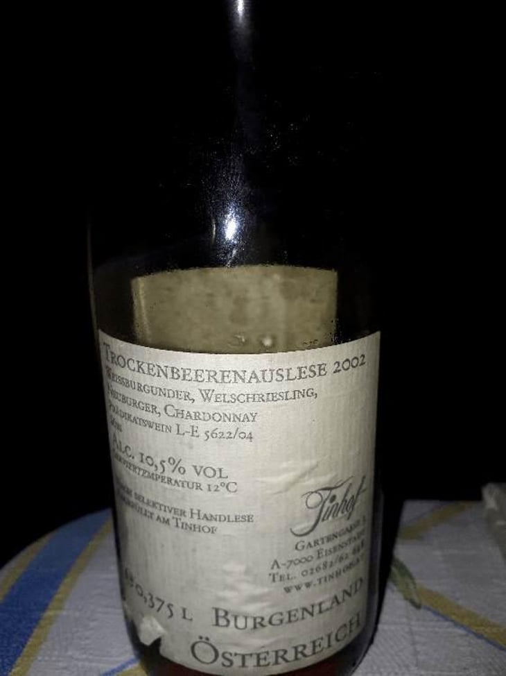 Trockenbeerenauslese - Tinhof - Erwin Tinhof 