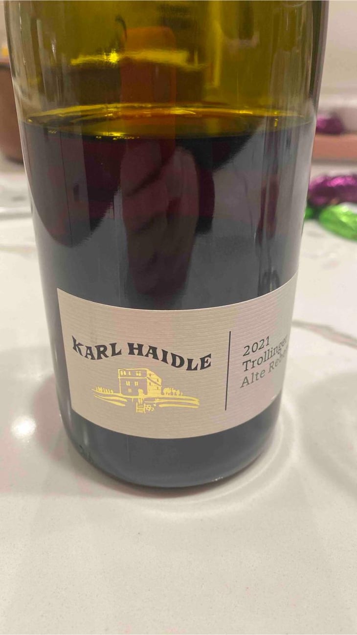 Trollinger Trocken - Alte Reben - Karl Haidle -2021