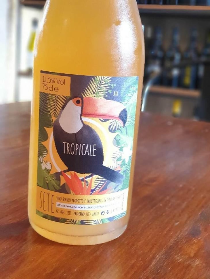 Tropicale - Sete - Vini Naturali - Emiliano Giorgi, Arcangelo Galuppi, Martina D’Alessio 