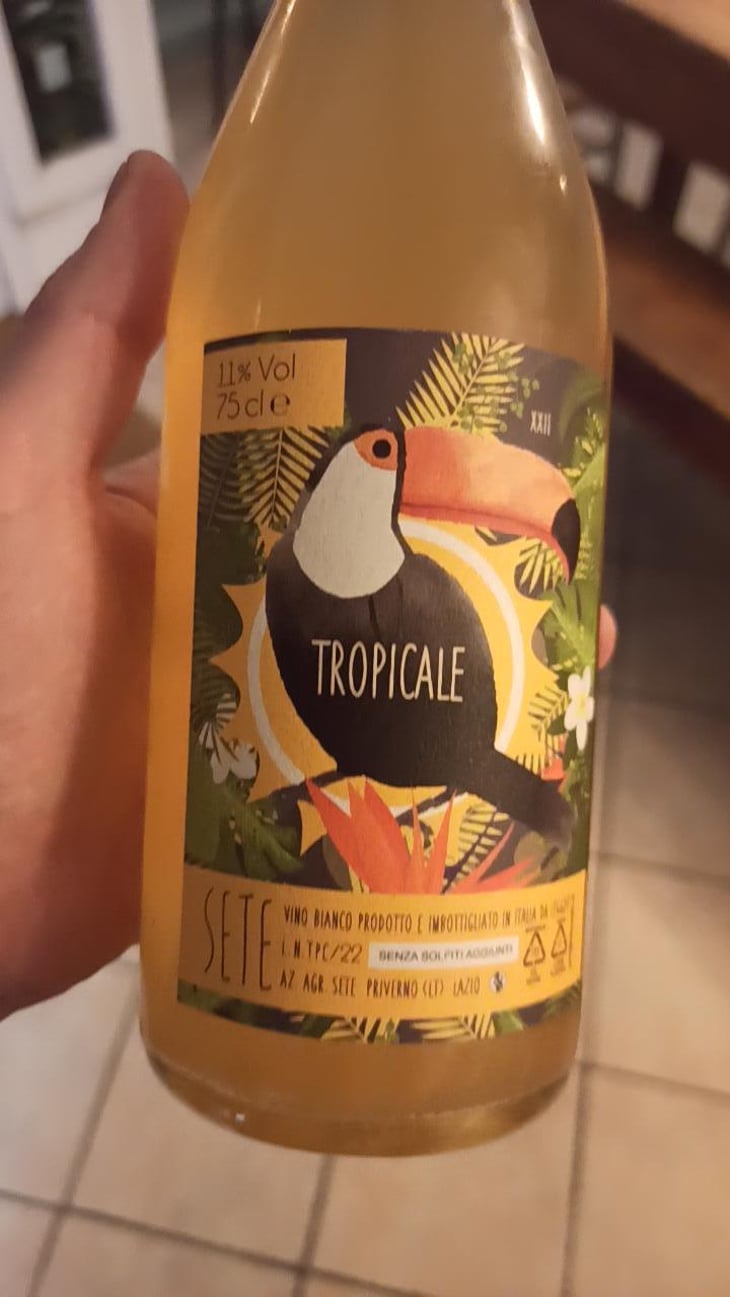 Tropicale - Sete - Vini Naturali - Emiliano Giorgi, Arcangelo Galuppi, Martina D’Alessio 