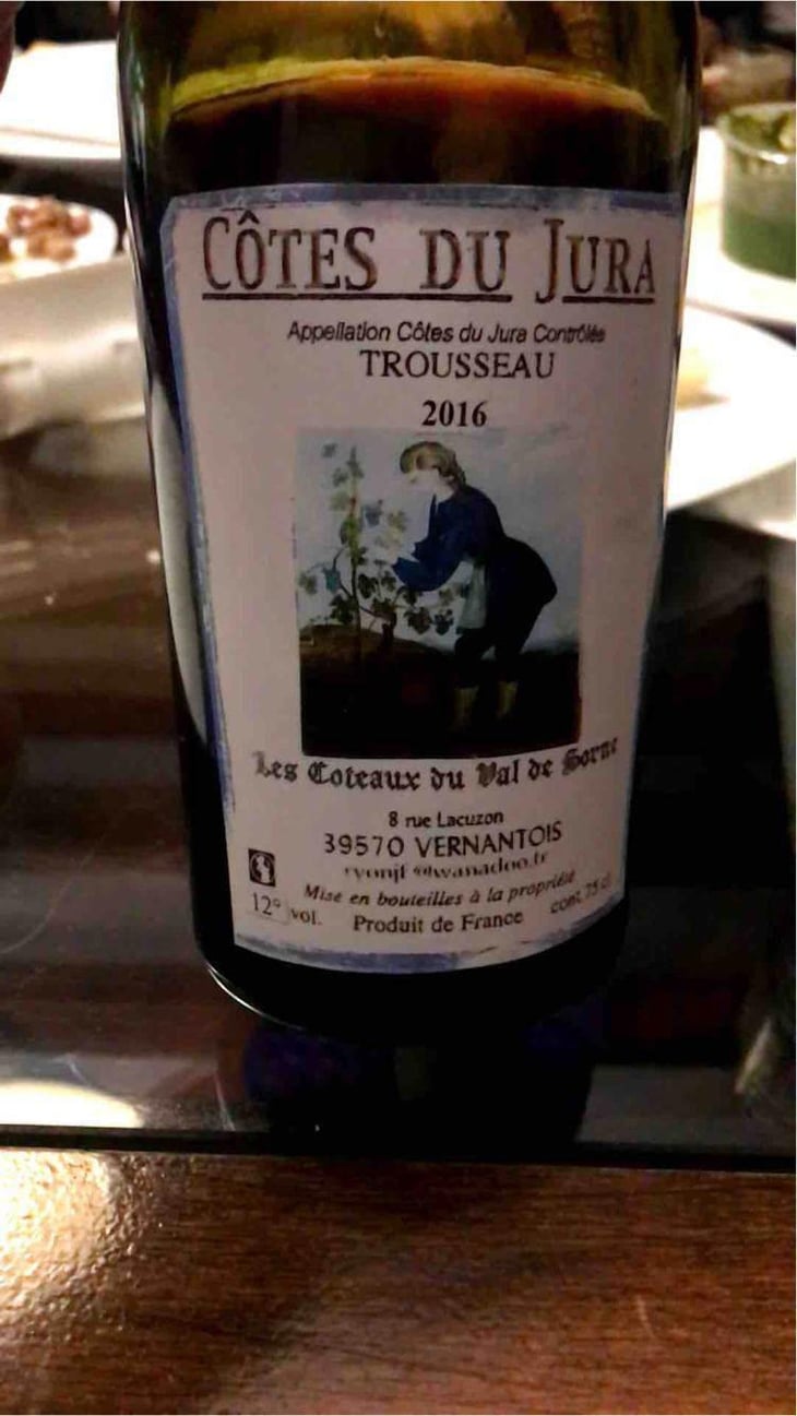Trousseau - Les Coteaux du Val de Sorne - Jean-Francois Ryon 