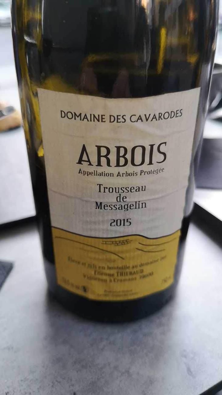 Trousseau de Messagelin - Domaine des Cavarodes - Etienne Thiebaud 