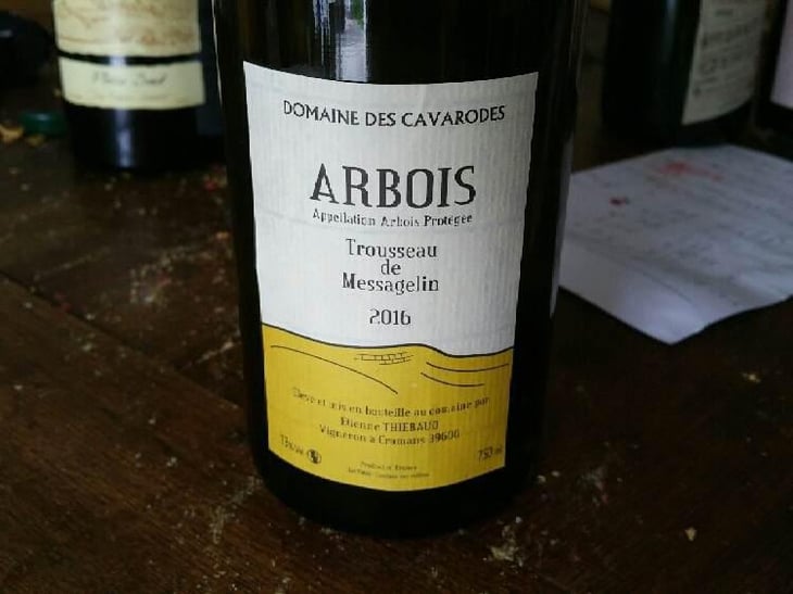 Trousseau de Messagelin - Domaine des Cavarodes - Etienne Thiebaud 