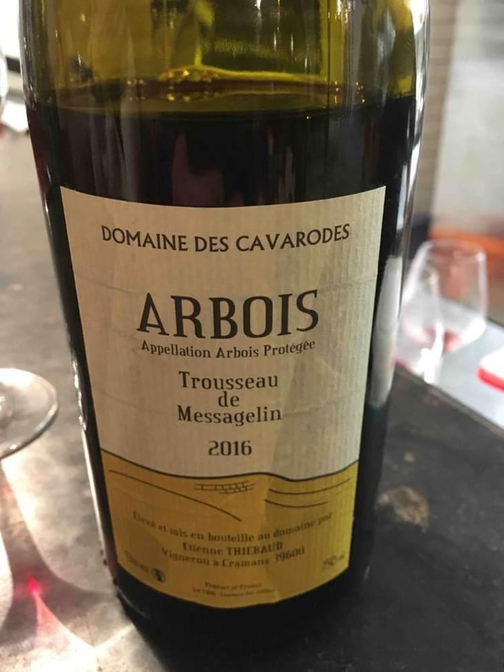 Trousseau de Messagelin - Domaine des Cavarodes - Etienne Thiebaud 