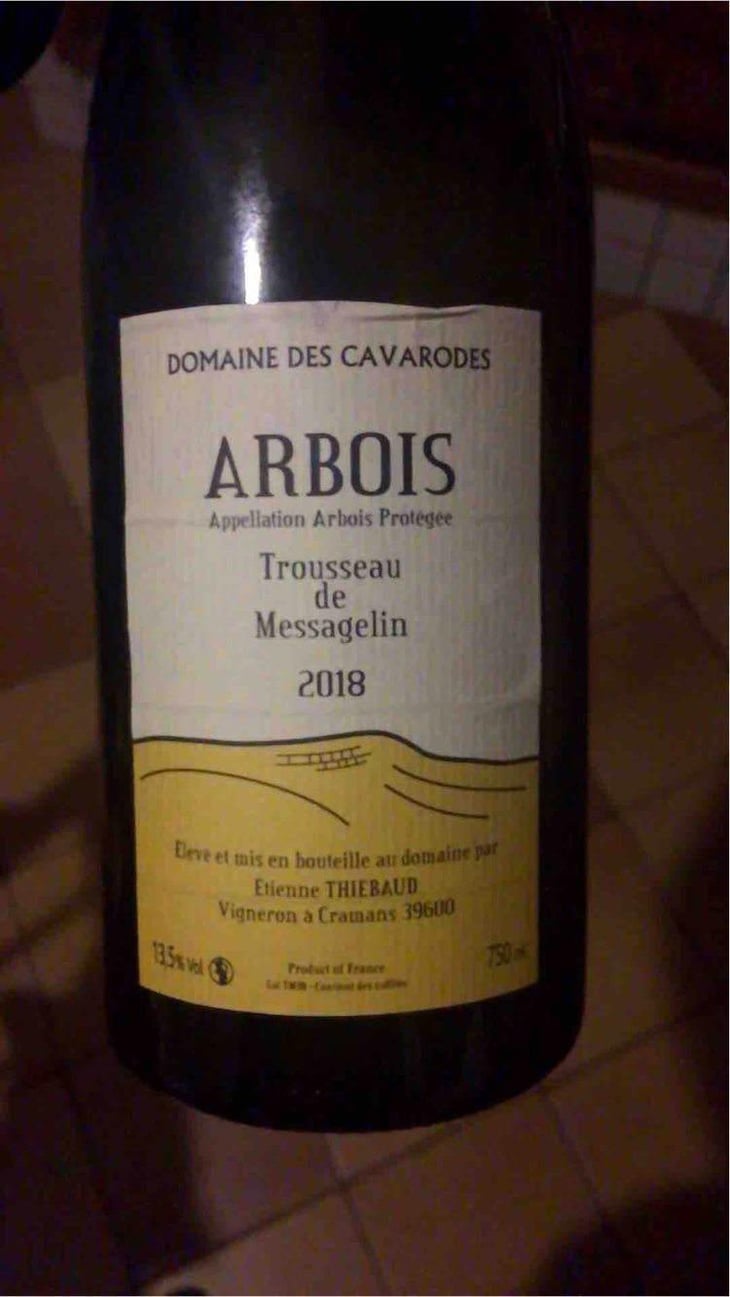 Trousseau de Messagelin - Domaine des Cavarodes - Etienne Thiebaud 