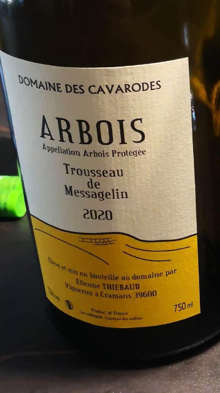 Trousseau de Messagelin - Domaine des Cavarodes - Etienne Thiebaud 