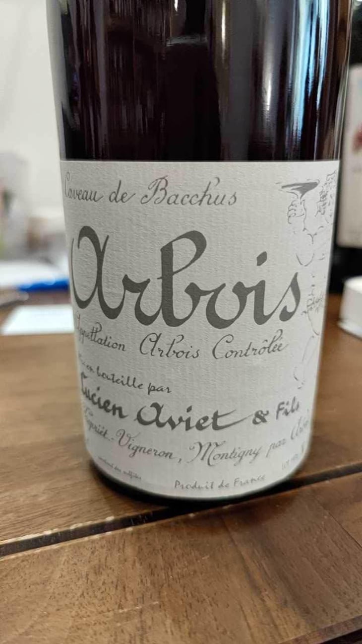 Trousseau - Domaine Lucien Aviet & Fils - Caveau de Bacchus - Vincent Aviet 