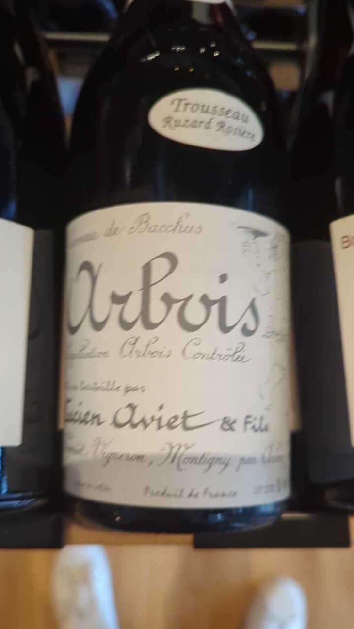 Trousseau - Domaine Lucien Aviet & Fils - Caveau de Bacchus - Vincent Aviet 