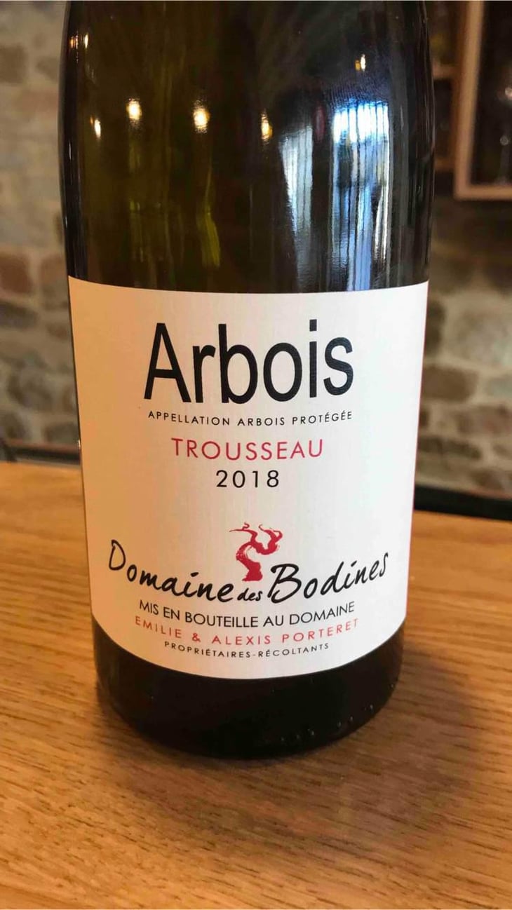 Trousseau - Domaine des Bodines - Emilie & Alexis Porteret 