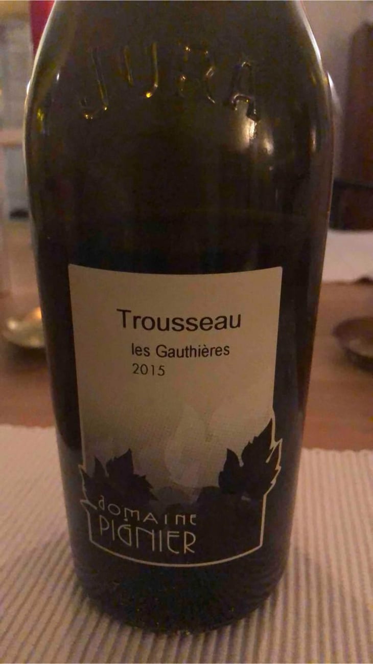 Trousseau les Gauthières - Domaine Pignier - Marie Florence, Antoine & Jean-Etienne Pignier 