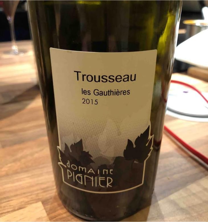 Trousseau les Gauthières - Domaine Pignier - Marie Florence, Antoine & Jean-Etienne Pignier 