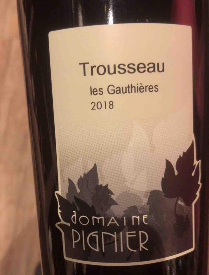 Trousseau les Gauthières - Domaine Pignier - Marie Florence, Antoine & Jean-Etienne Pignier 