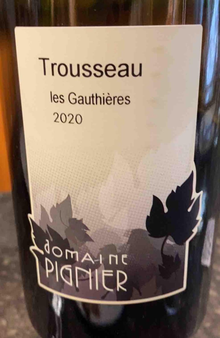 Trousseau les Gauthières - Domaine Pignier - Marie Florence, Antoine & Jean-Etienne Pignier 