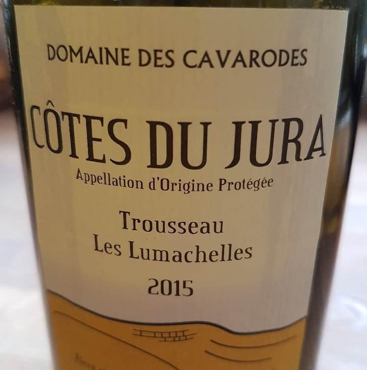 Trousseau Les Lumachelles - Domaine des Cavarodes - Etienne Thiebaud 