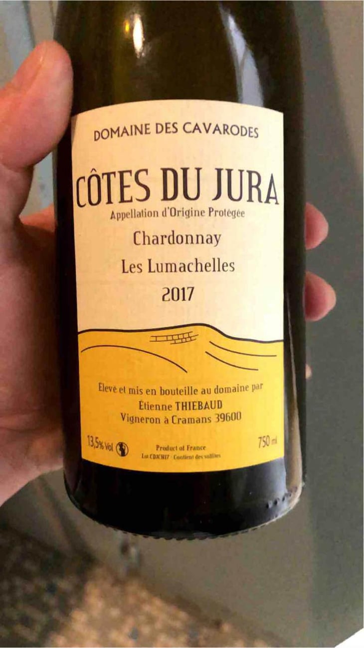 Trousseau Les Lumachelles - Domaine des Cavarodes - Etienne Thiebaud 