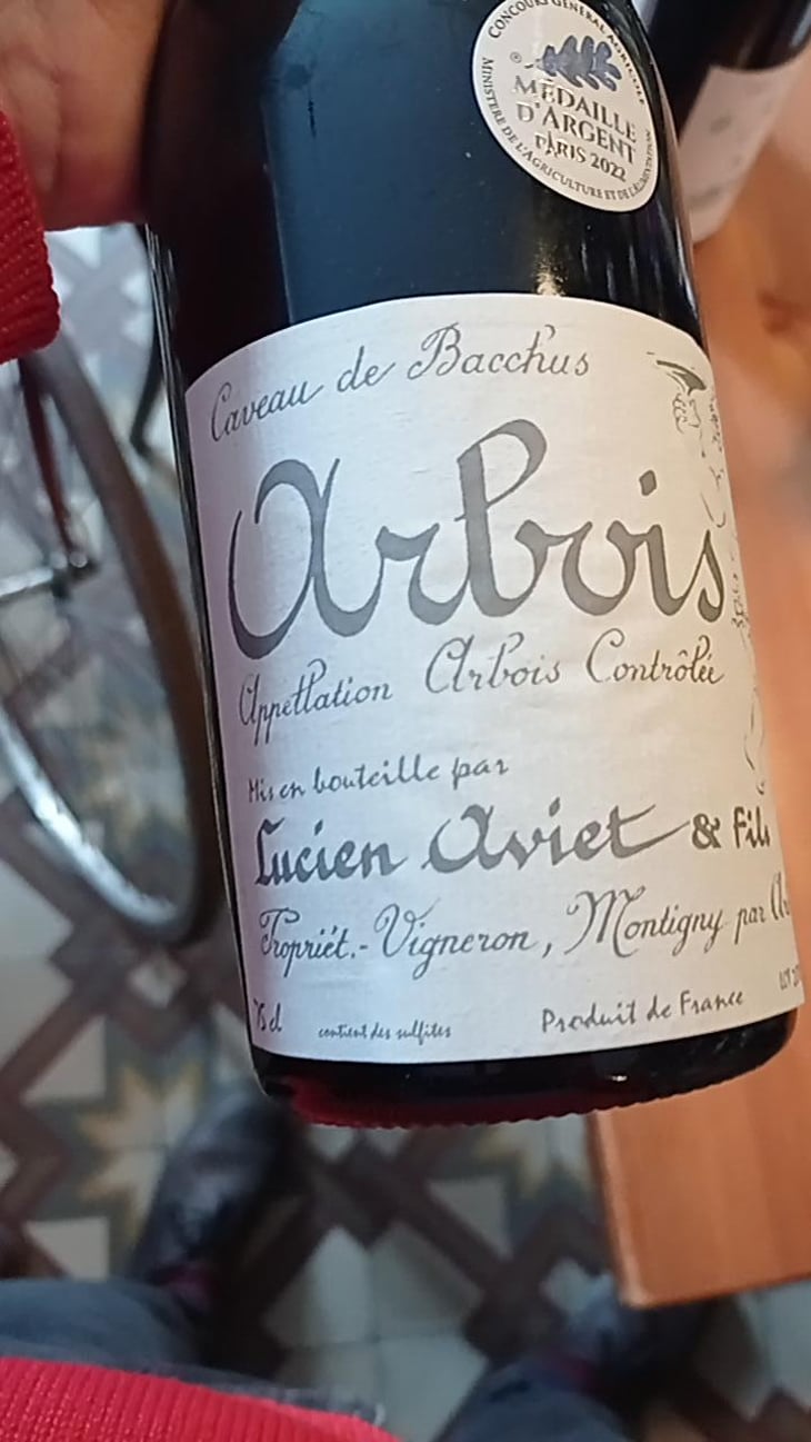 Trousseau Nonceau - Domaine Lucien Aviet & Fils - Caveau de Bacchus - Vincent Aviet -2020