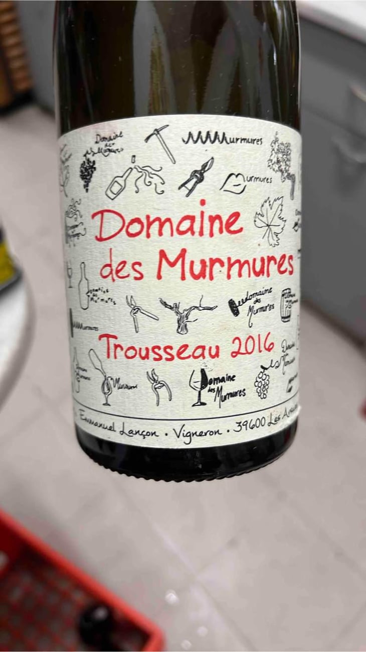 Trousseau - Domaine des Murmures - Emmanuel Lançon 