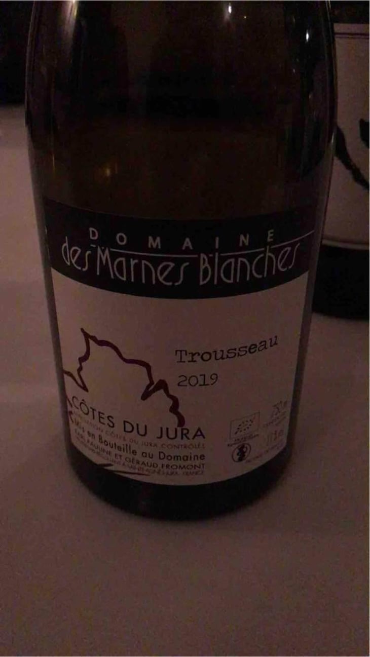 Trousseau - Domaine Des Marnes Blanches - Pauline & Géraud Fromont 