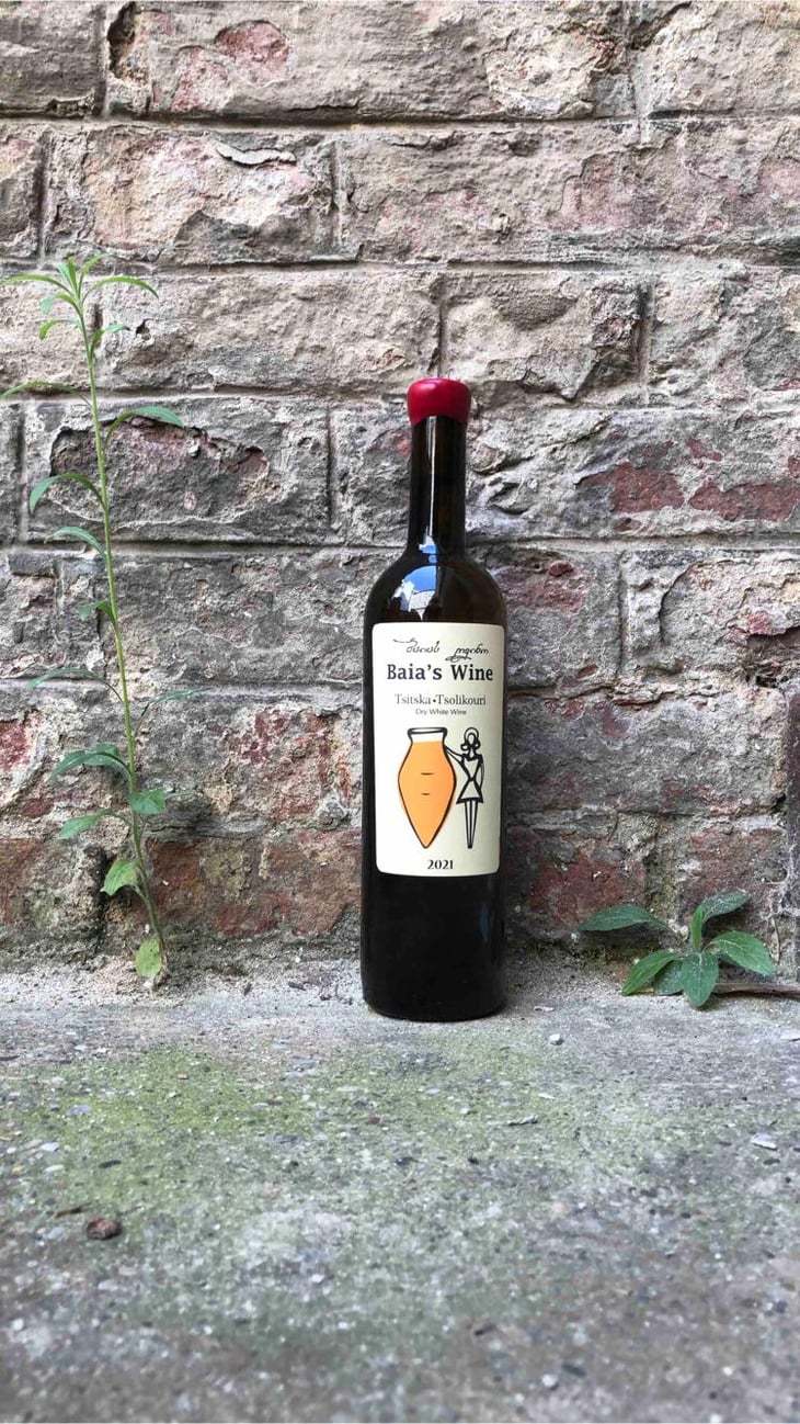 Tsitska-Tsolikouri - Baia's Wine - Gvantsa ,Giorgi & Baia Abuladze -2021