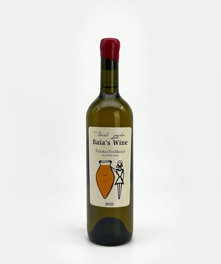 Tsitska Tsolikouri Krakhuna - Baia's Wine - Gvantsa ,Giorgi & Baia Abuladze -2019