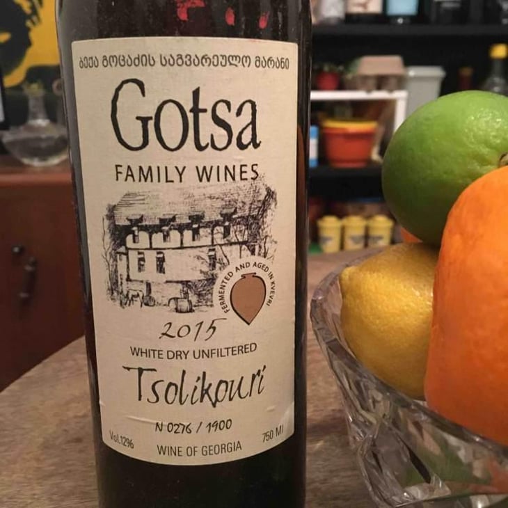 Tsolikouri - Okro's Wines - John Okruashvili 