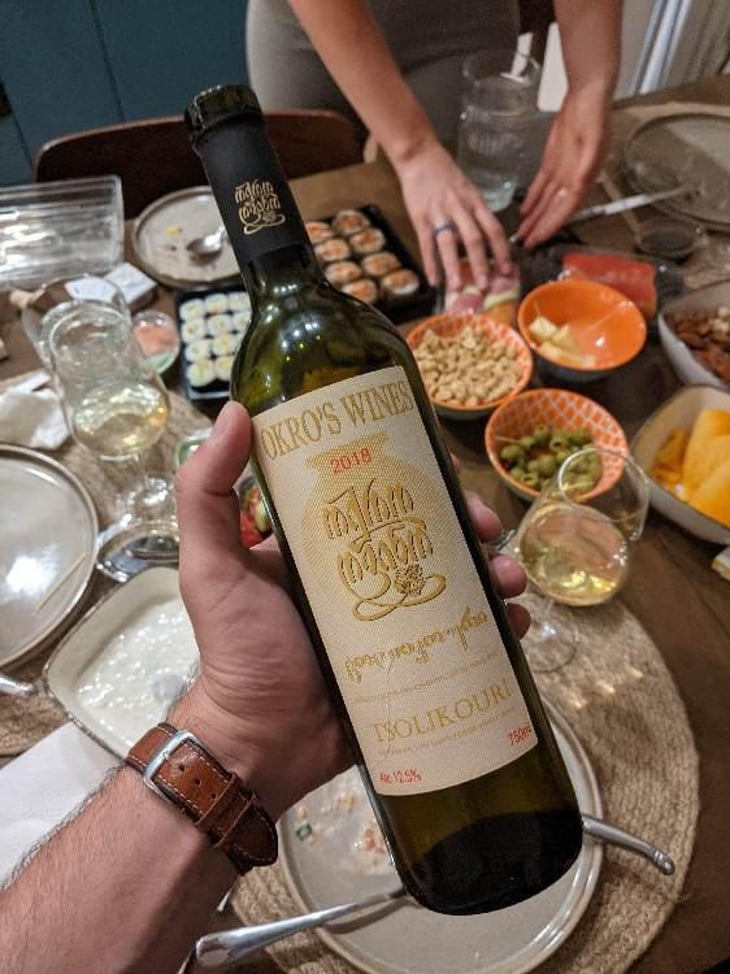 Tsolikouri - Okro's Wines - John Okruashvili 