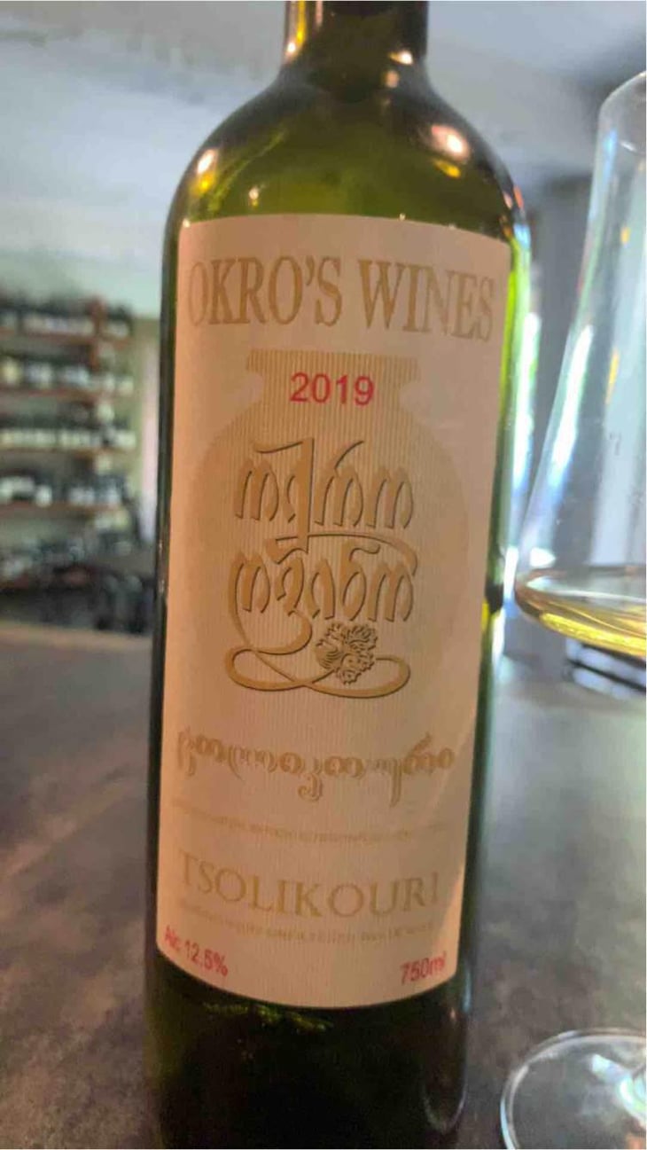 Tsolikouri - Okro's Wines - John Okruashvili 