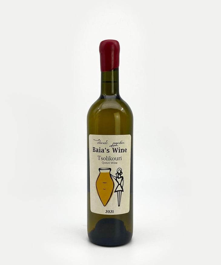 Tsolikouri - Baia's Wine - Gvantsa ,Giorgi & Baia Abuladze 
