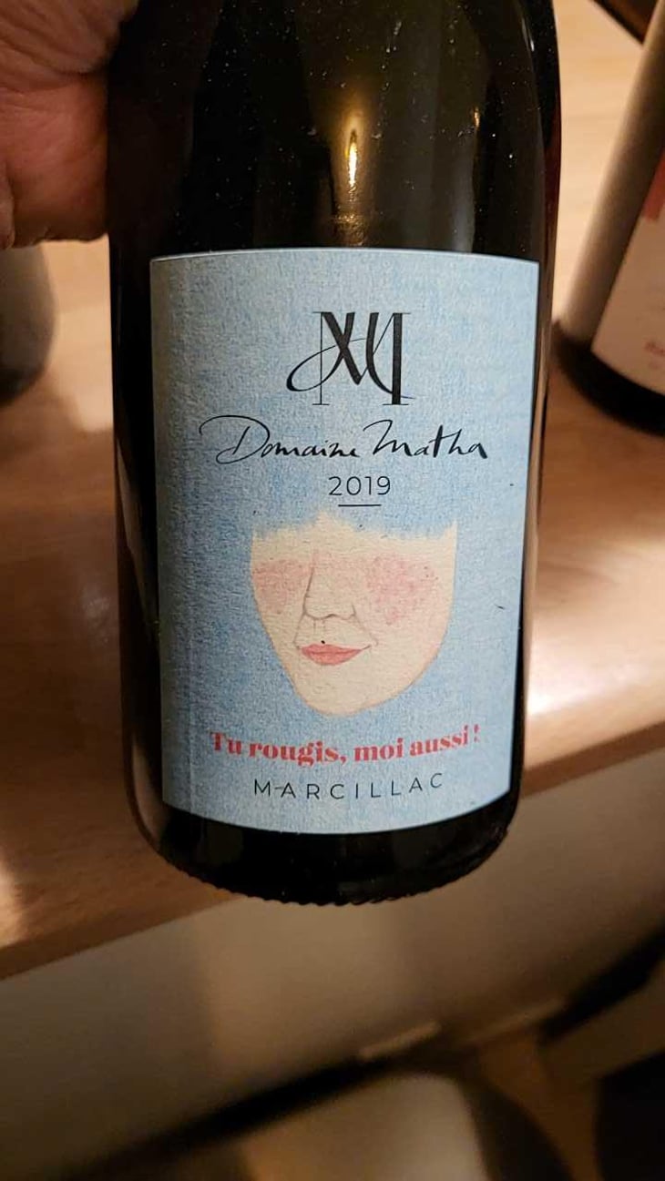 Tu rougis, moi aussi ! - Marcillac 2019 - Domaine Matha - Françoise et Jean-Luc Matha -2019