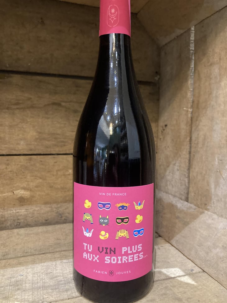Tu Vin Plus Aux Soirées (new label) - Mas del Périé - Fabien Jouves 