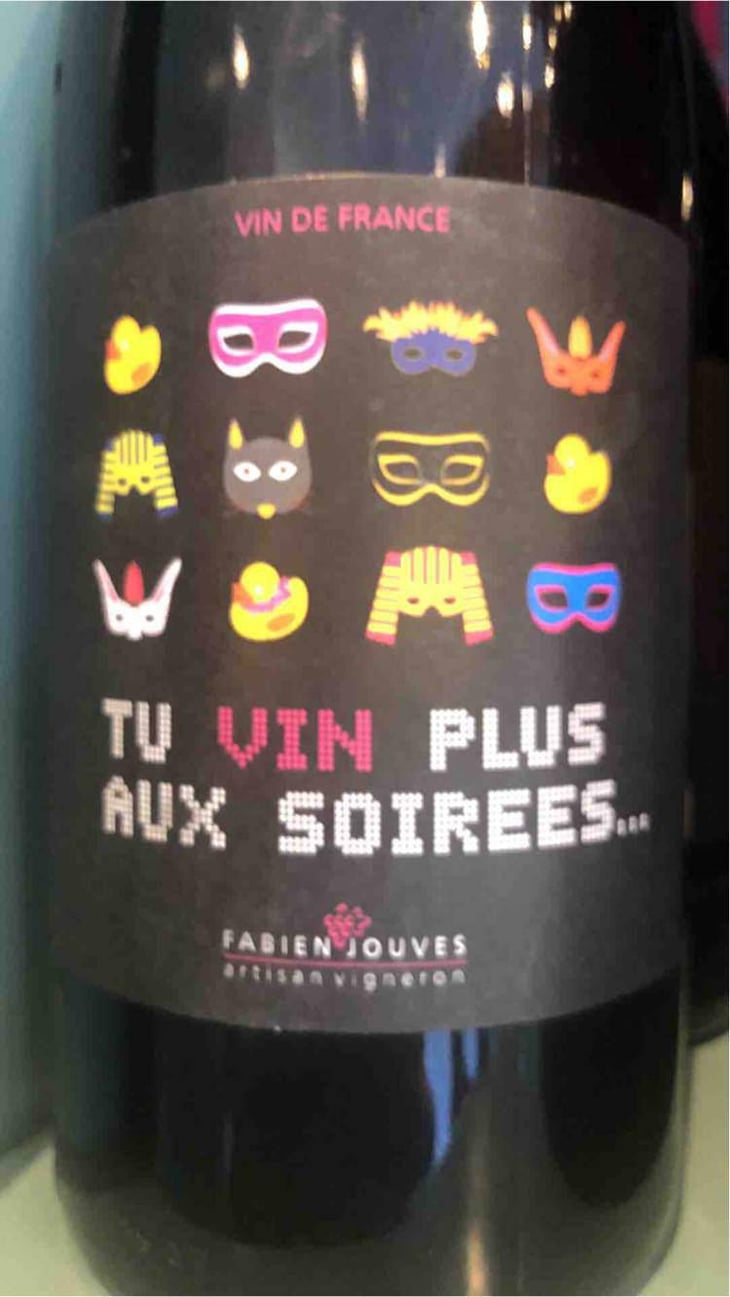 Tu Vin Plus Aux Soirées - Mas del Périé - Fabien Jouves 