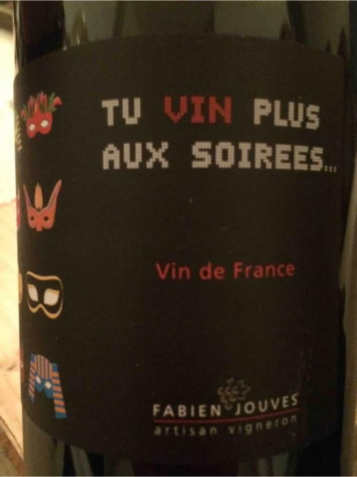 Tu Vin Plus Aux Soirées - Mas del Périé - Fabien Jouves 