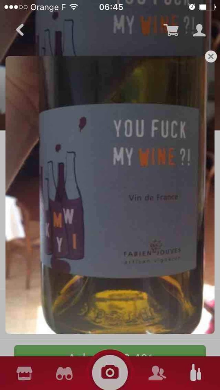 Tu Vin Plus Aux Soirées - Mas del Périé - Fabien Jouves 