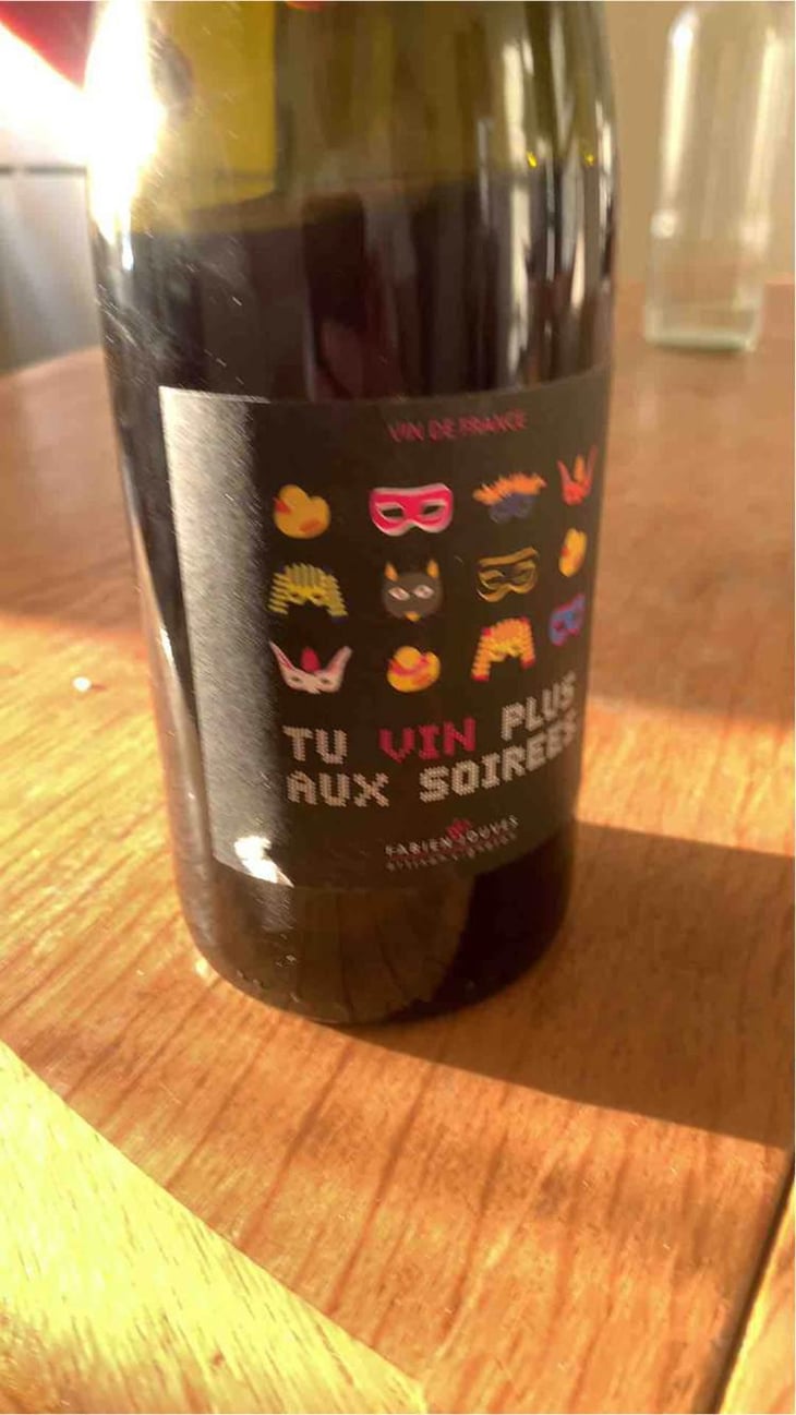 Tu Vin Plus Aux Soirées - Mas del Périé - Fabien Jouves 