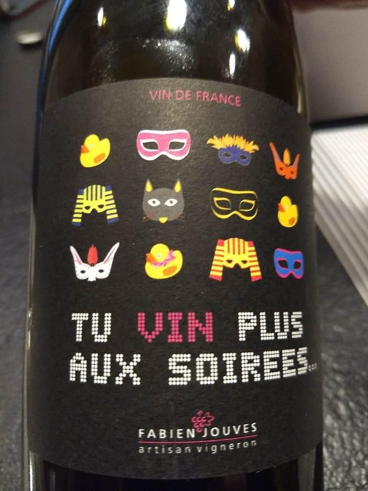 Tu Vin Plus Aux Soirées - Mas del Périé - Fabien Jouves 