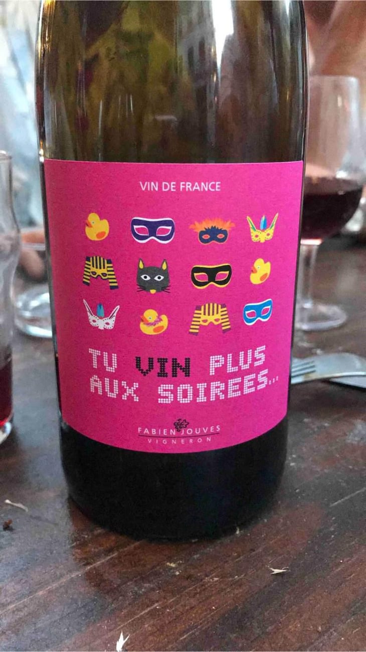 Tu Vin Plus Aux Soirées - Mas del Périé - Fabien Jouves 