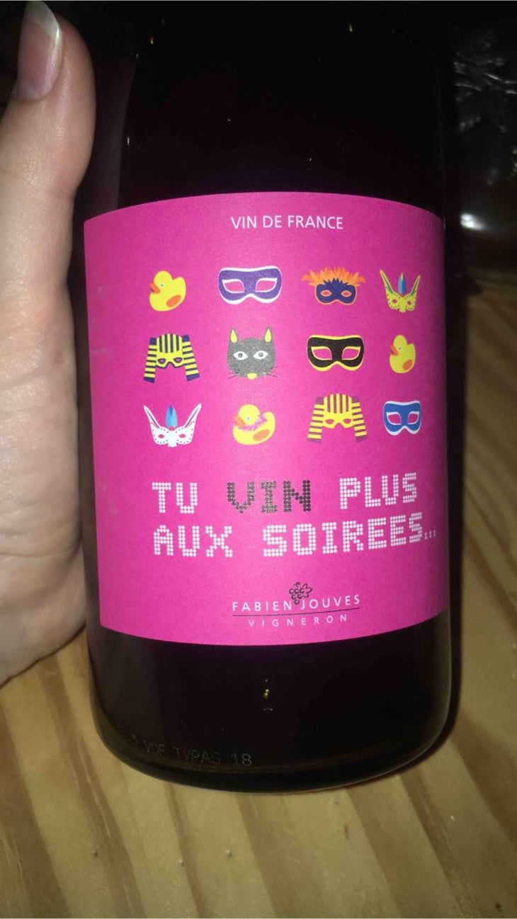 Tu Vin Plus Aux Soirées - Mas del Périé - Fabien Jouves 