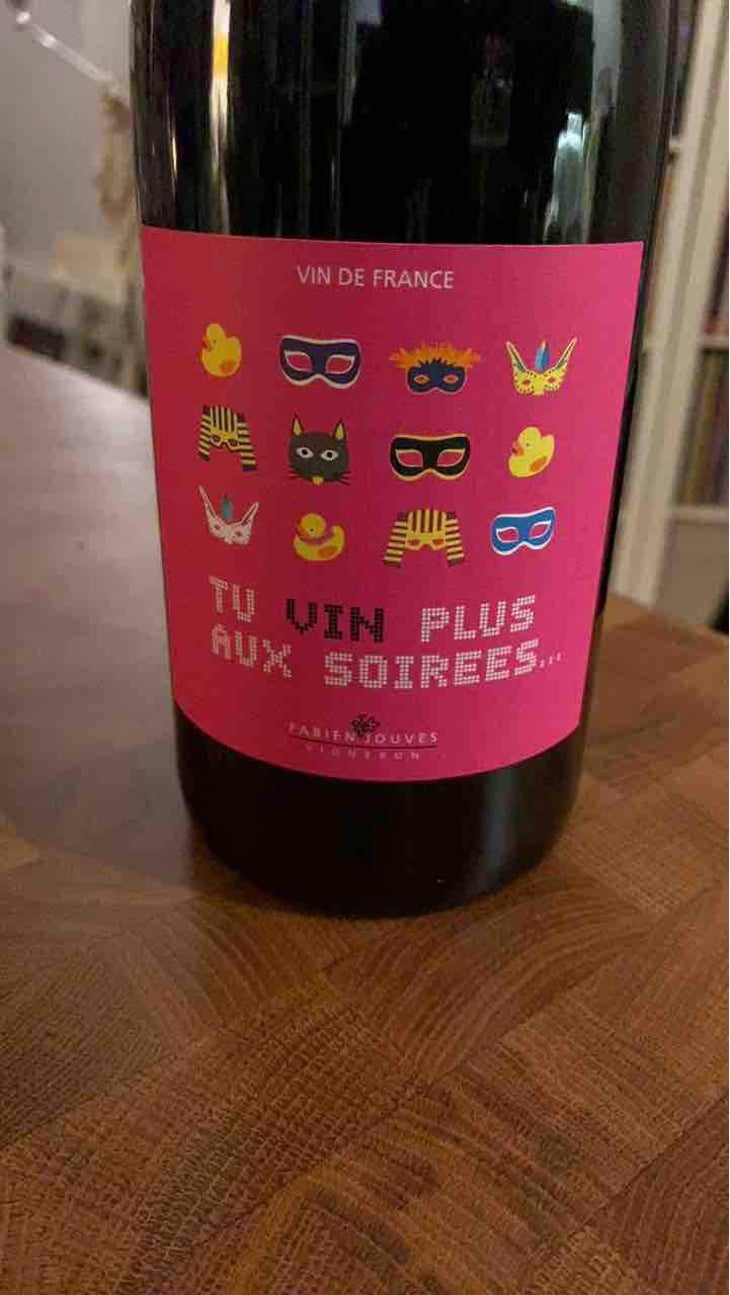 Tu Vin Plus Aux Soirées - Mas del Périé - Fabien Jouves 