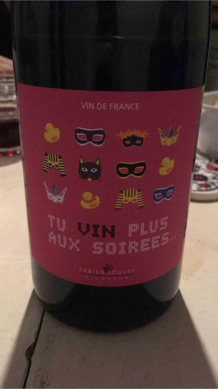 Tu Vin Plus Aux Soirées - Mas del Périé - Fabien Jouves 
