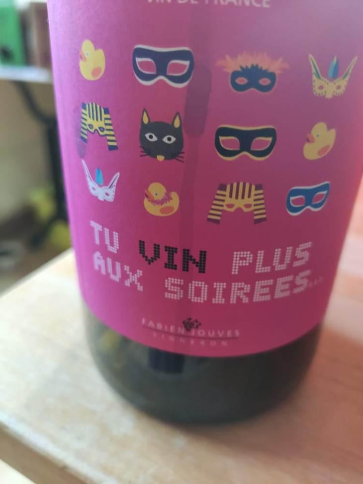 Tu Vin Plus Aux Soirées - Mas del Périé - Fabien Jouves 