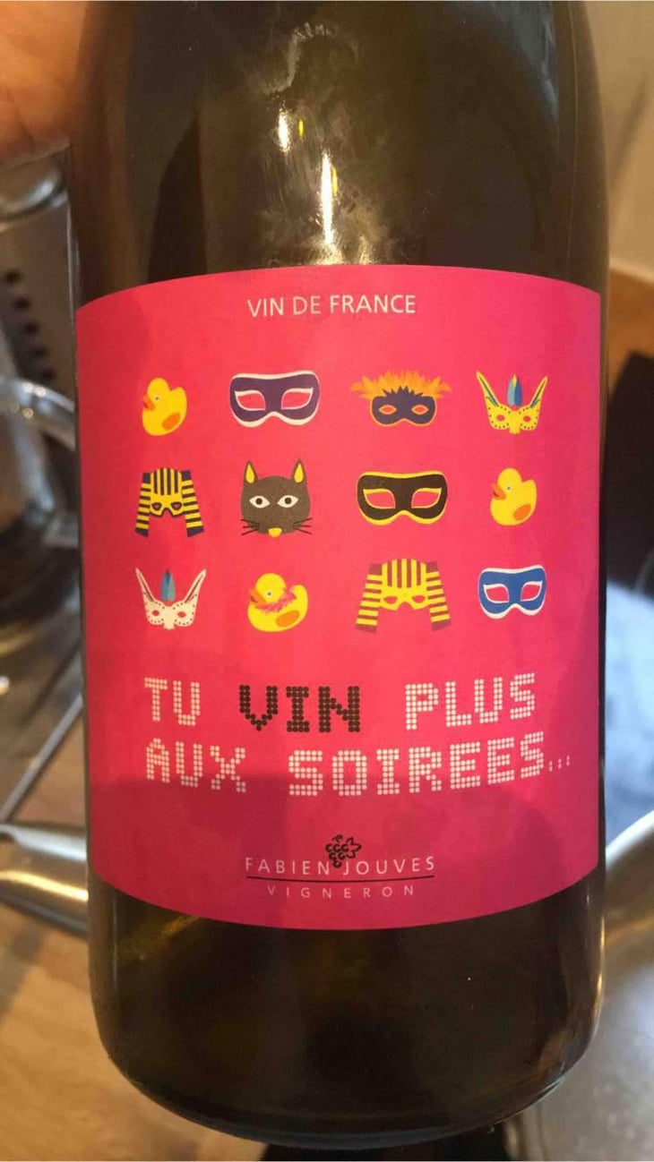 Tu Vin Plus Aux Soirées - Mas del Périé - Fabien Jouves 