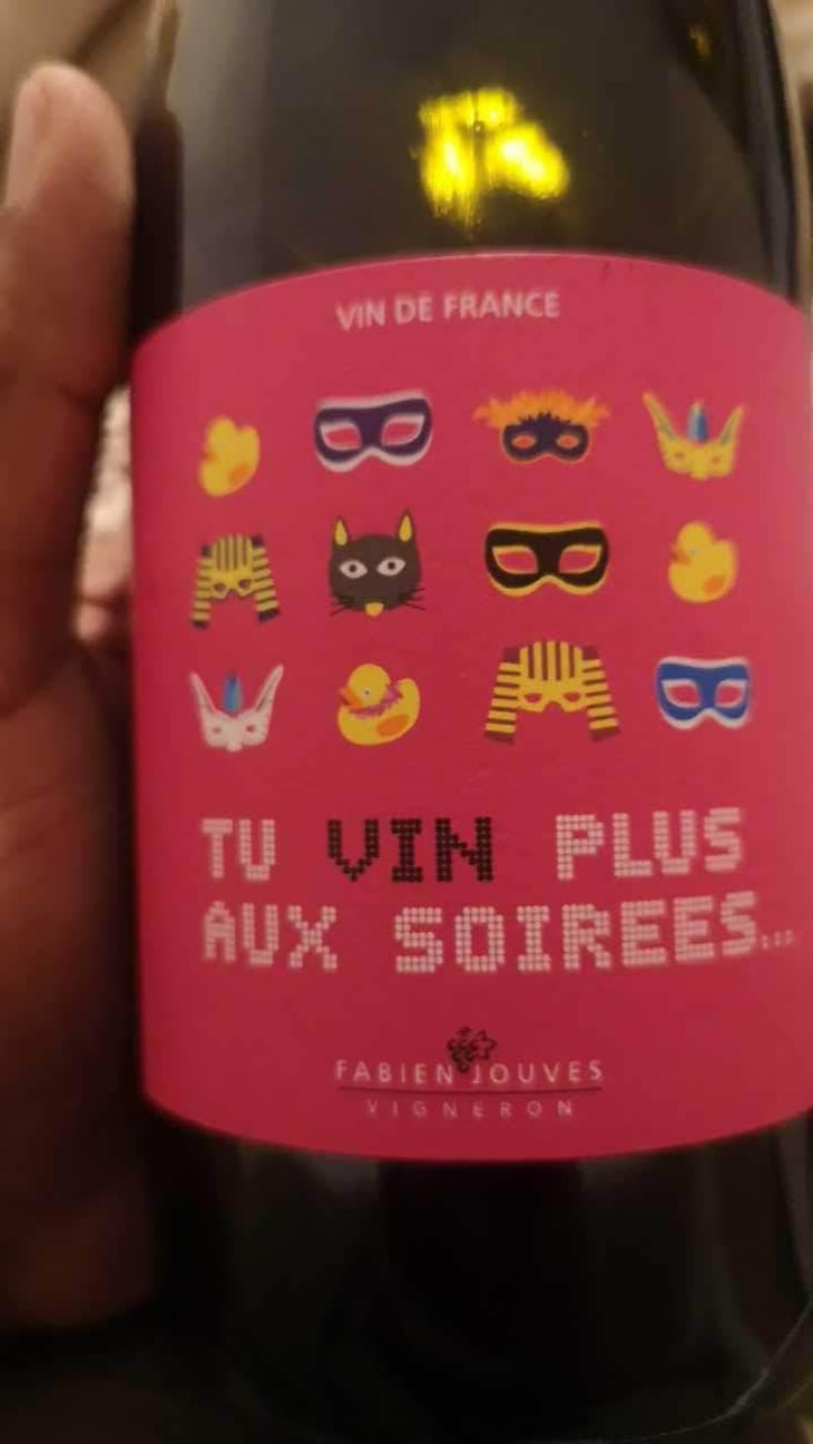 Tu Vin Plus Aux Soirées - Mas del Périé - Fabien Jouves 