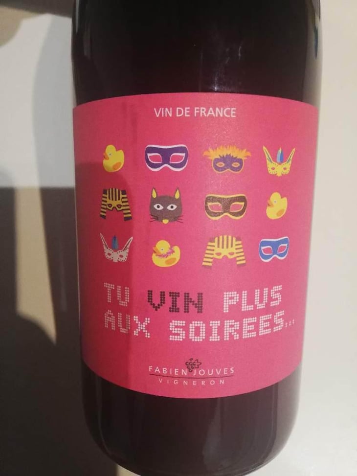 Tu Vin Plus Aux Soirées - Mas del Périé - Fabien Jouves 