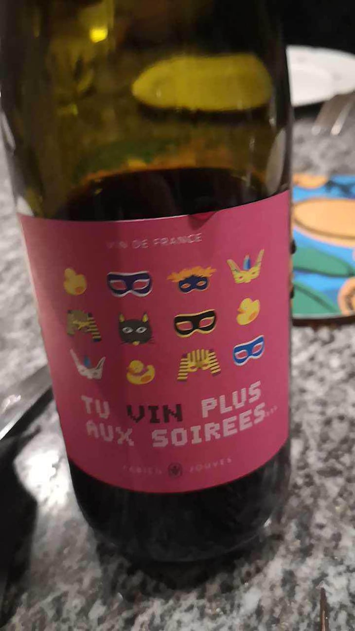 Tu Vin Plus Aux Soirées - Mas del Périé - Fabien Jouves 