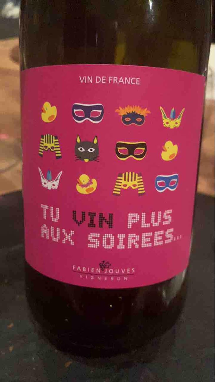 Tu Vin Plus Aux Soirées - Mas del Périé - Fabien Jouves 