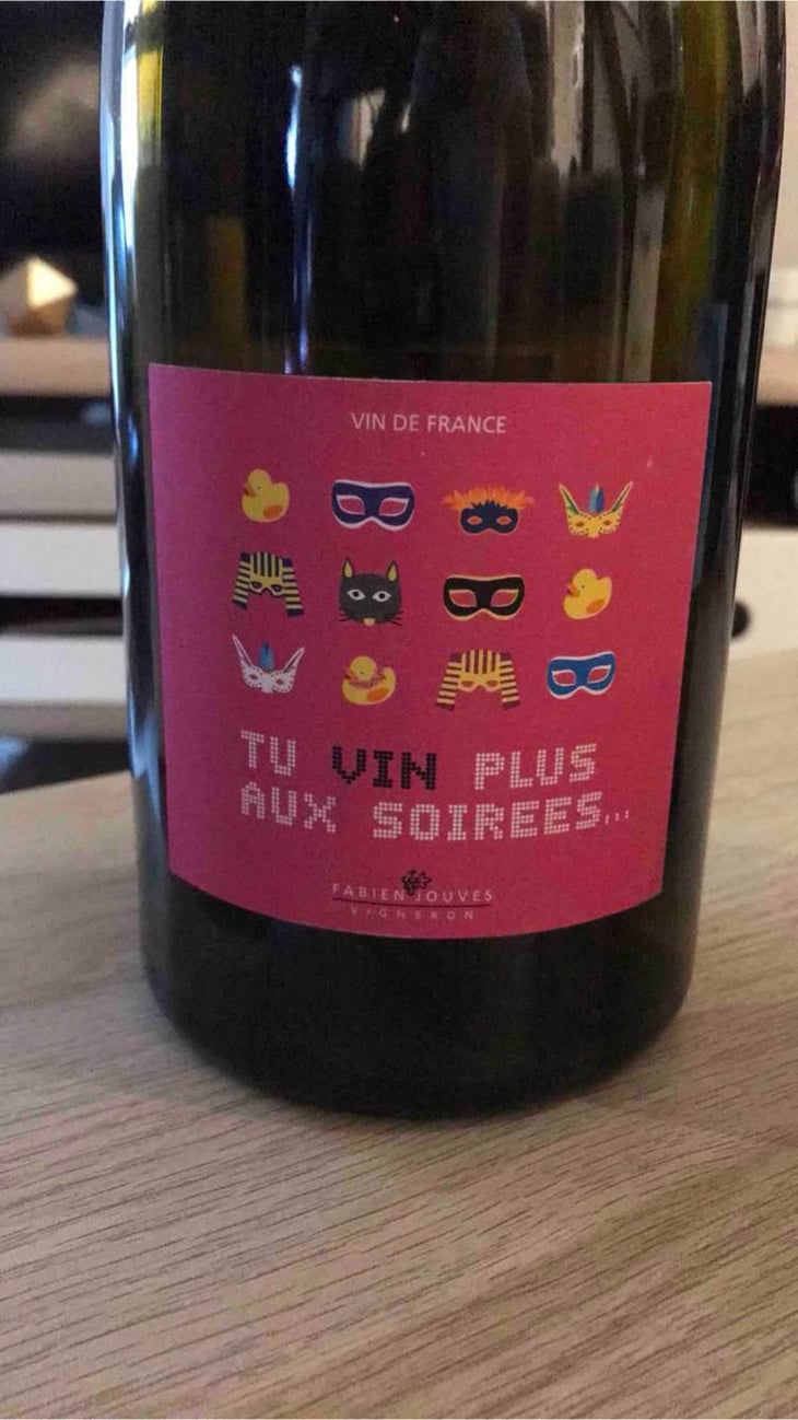 Tu Vin Plus Aux Soirées - Mas del Périé - Fabien Jouves 